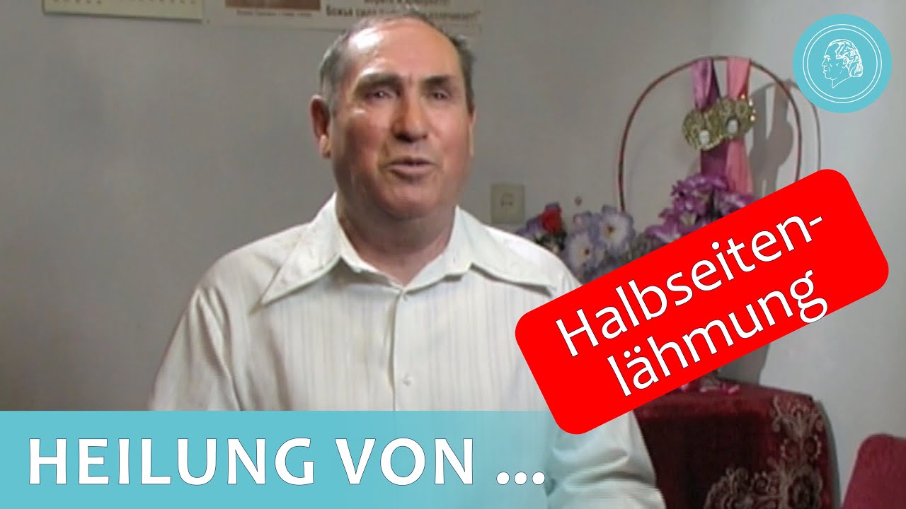 Heilung von Sprachverlust und Halbseitenl&auml;hmung nach Schlaganfall