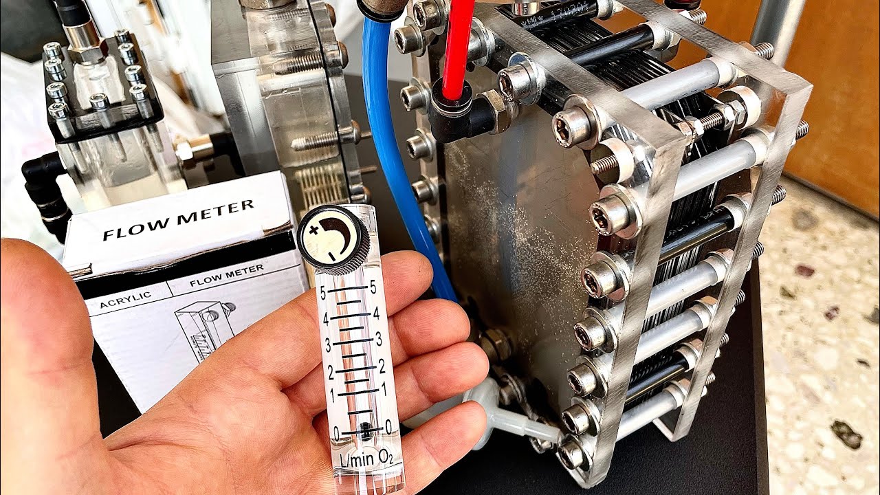 Dry Cell 2 L/min Hydrogen Generator 17 plates. HHO Electrolysis