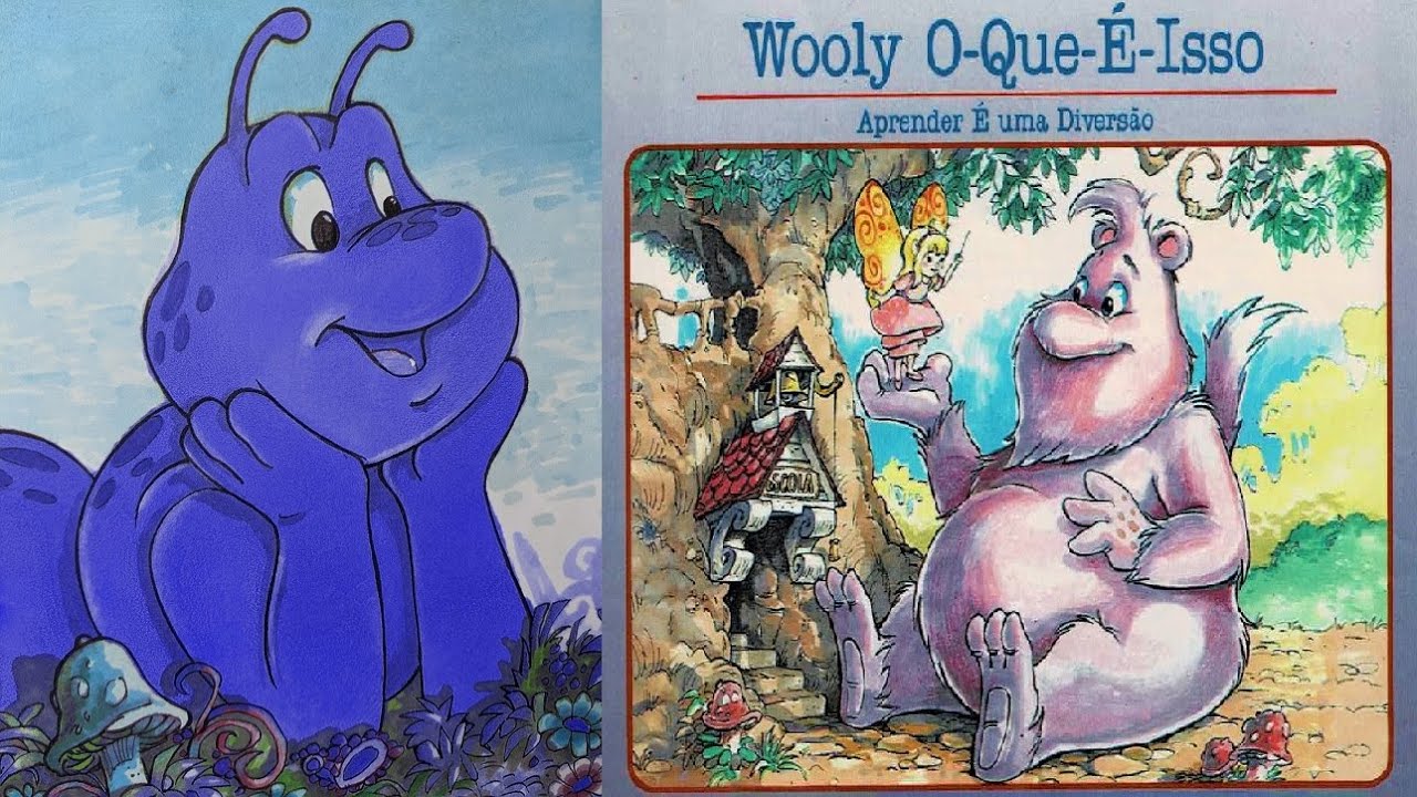 Urso Teddy Ruxpin - Wooly O-Que-É-Isso - The Wooly What's-It - Portugués