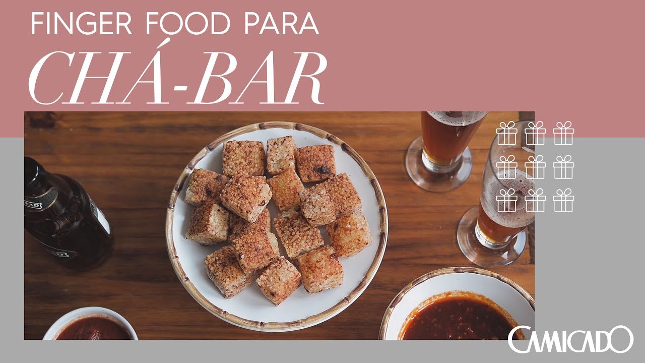 Vamos Comemorar | Finger Food para Ch&aacute;-Bar