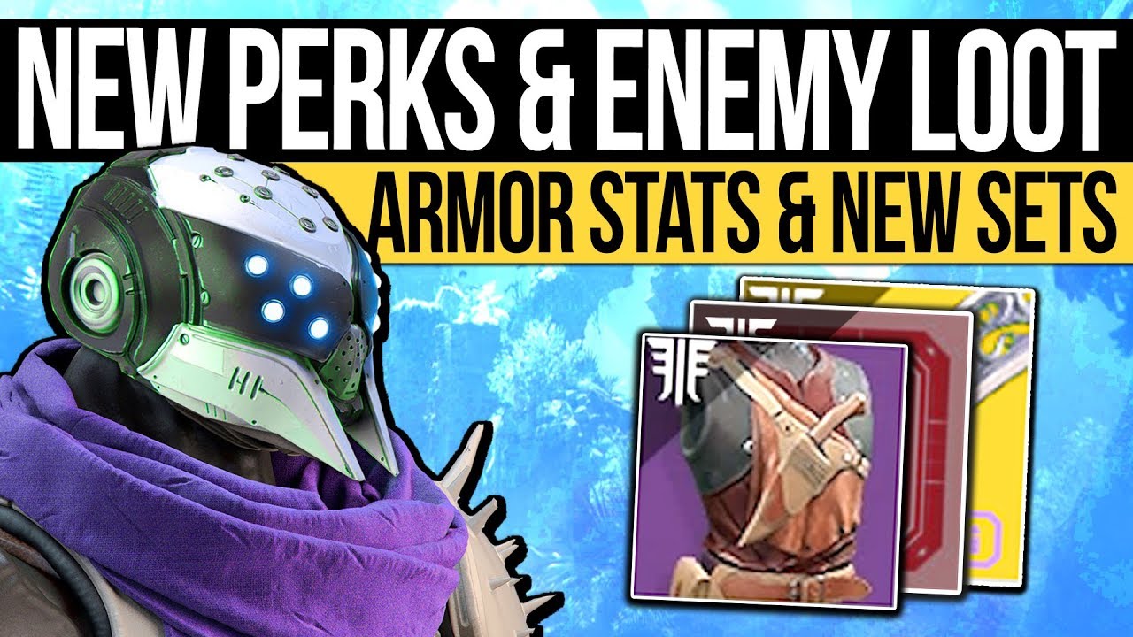 Destiny 2 | NEW ARMOR PERKS & ENEMY LOOT RETURNS! Exotic Missions, DLC Vendors & Strike Exclusives!