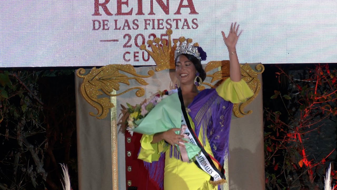María Pajares, Reina de las Reinas de las Fiestas Patronales 2025