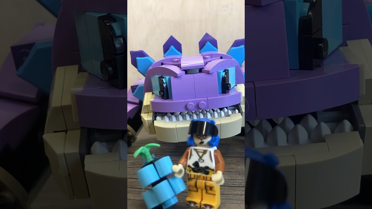 I built my own custom Klombo  #lego #mocs #fortnite #klombo