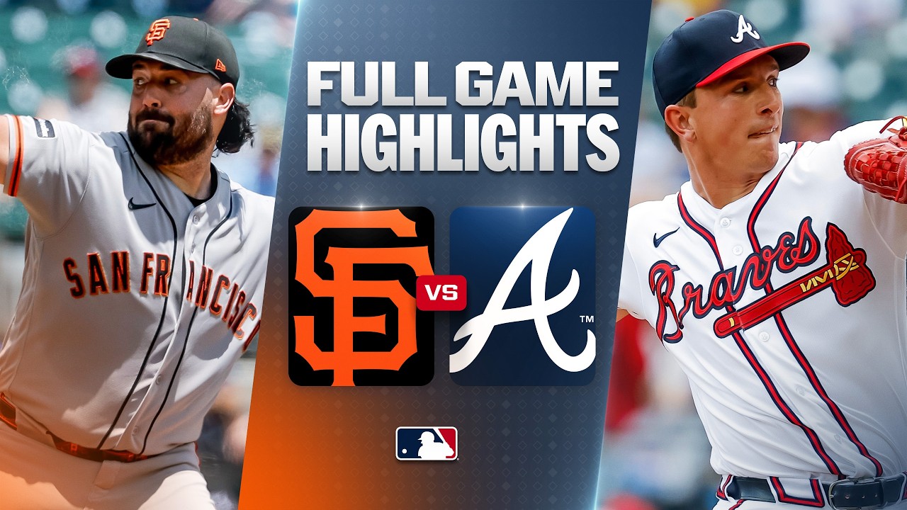 GIANTS vs. BRAVES Game 1 Highlights (6/17/26) | MLB Highlights