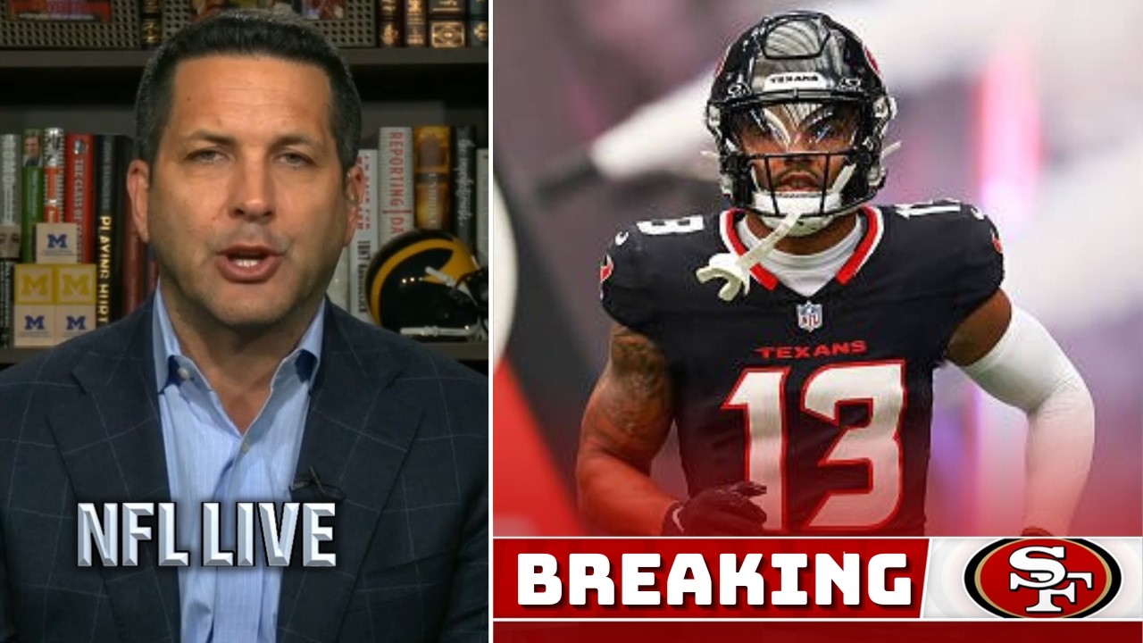 NFL LIVE | 49ers are STACKED - Adam Schefter BREAKING: Niners agree to 1-yr deal with Christian Kirk