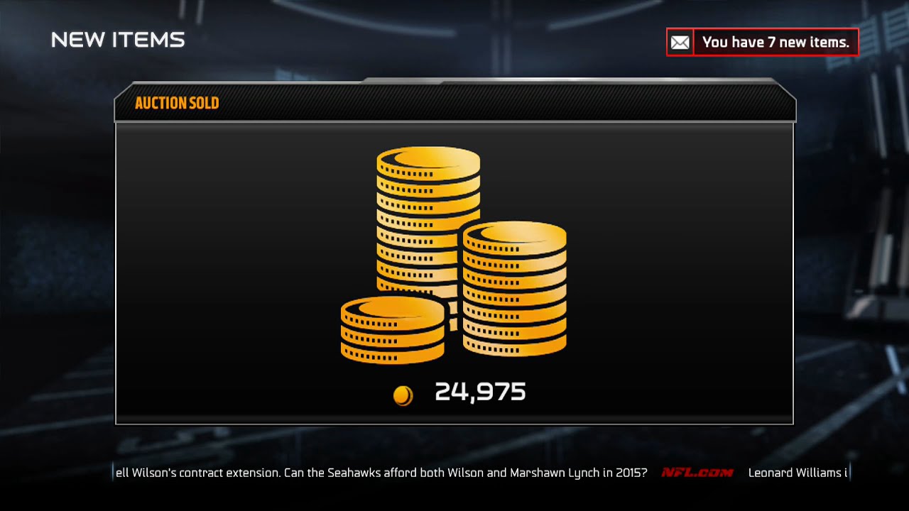 How to make coins by playing the Auction House - Madden 15 Ultimate Team