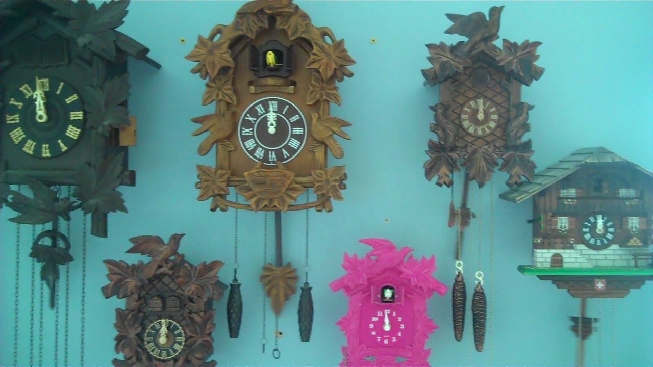 Cuckoo clock collection(May 2018)