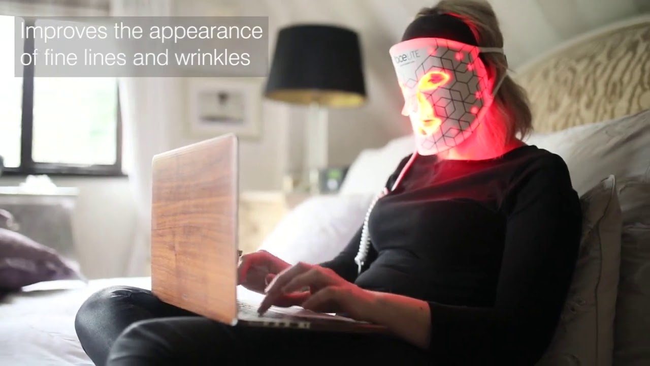 Rio Beauty faceLITE LED f&eacute;nyter&aacute;pi&aacute;s arcmaszk, FDA minős&iacute;t&eacute;ssel