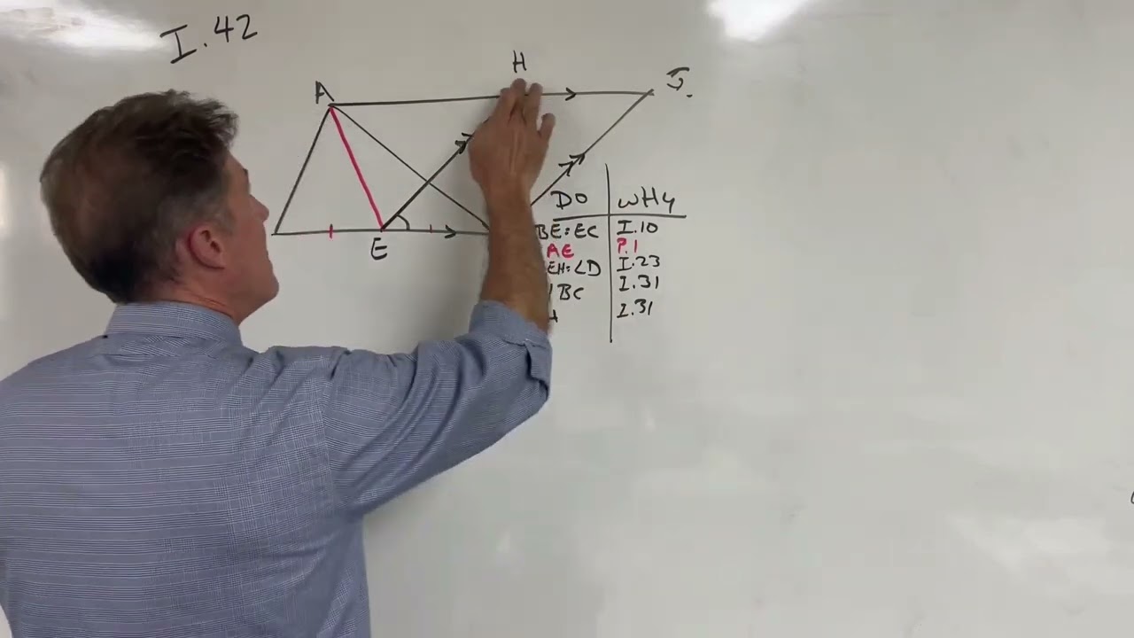Euclid's Elements: Book 1, Prop 42