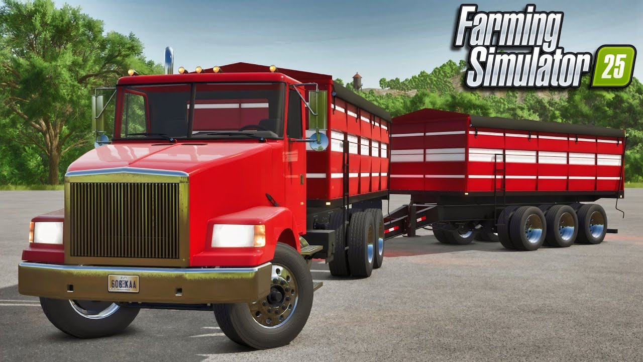 Mod Preview - Volvo WIA Update & NEW Bulk Truck Bed Pack (by Bcbuhler Farms) | Farming Simulator 25