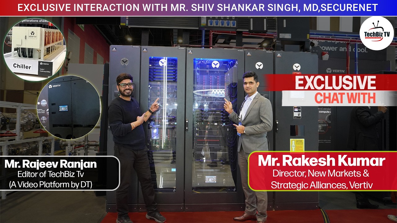 Exclusive Chat with Rakesh Kumar, Vertiv on India&rsquo;s AI Infrastructure | AI Impact Summit 2026