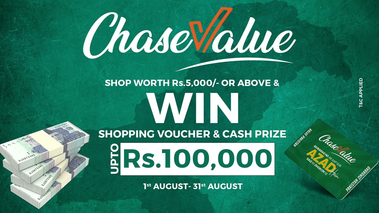 Chase Value celebrates your freedom to save