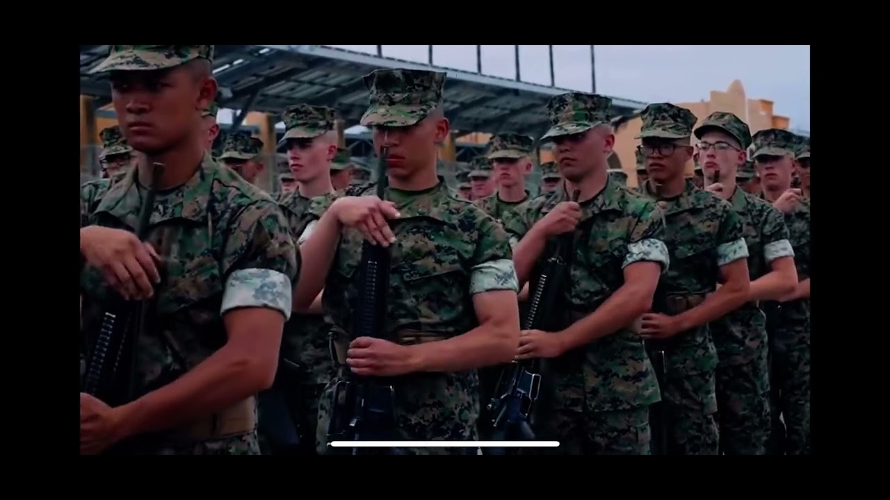 Initial Drill / Charlie Company 