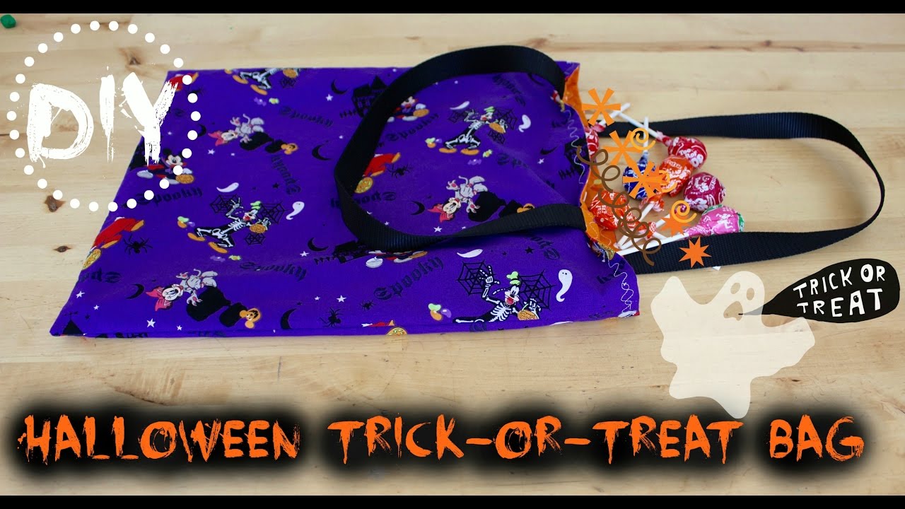 DIY 🎃 Trick-or-Treat Bag | Reversible Tote | Sew in 30 Minutes!