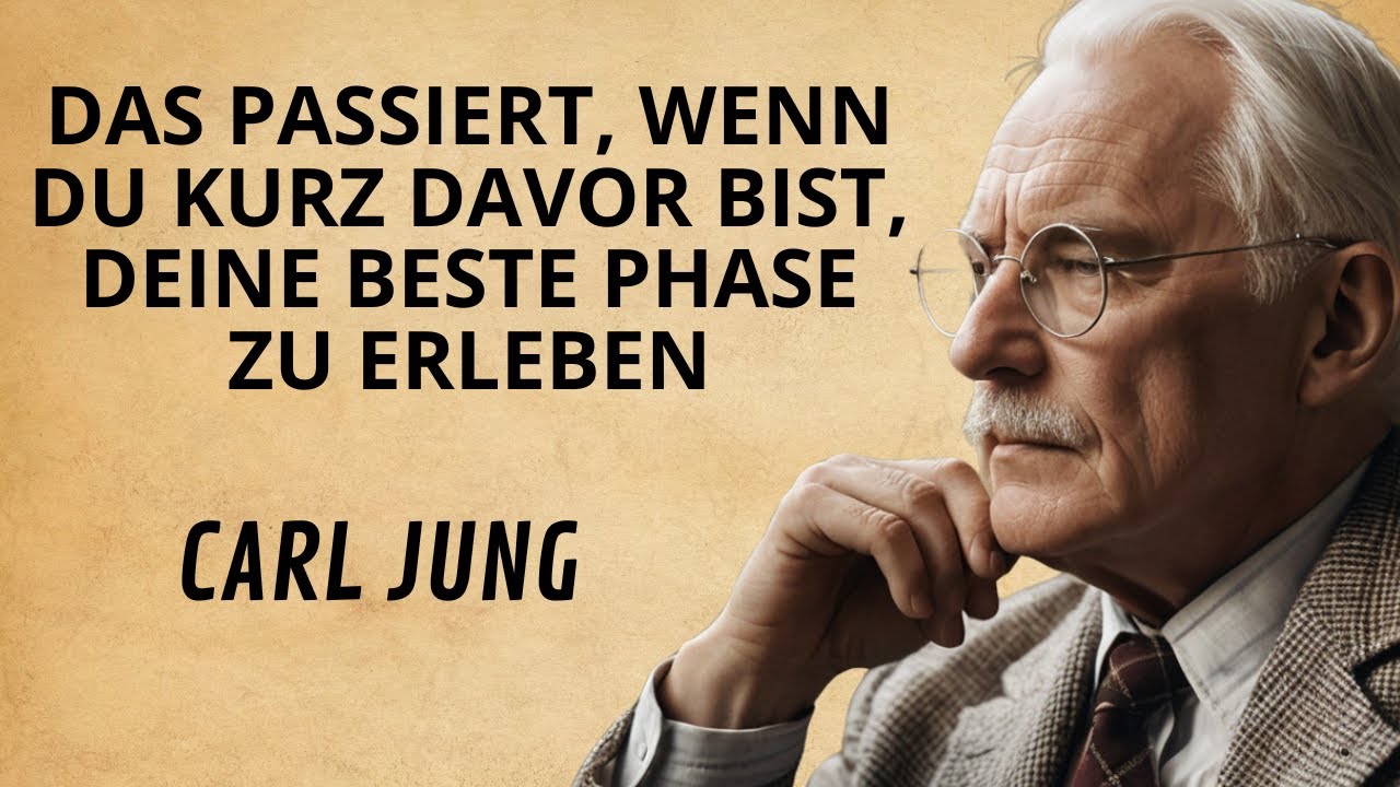 13 Zeichen dafür, dass du dabei bist, die BESTE PHASE deines LEBENS zu BEGINNEN | Carl Jung