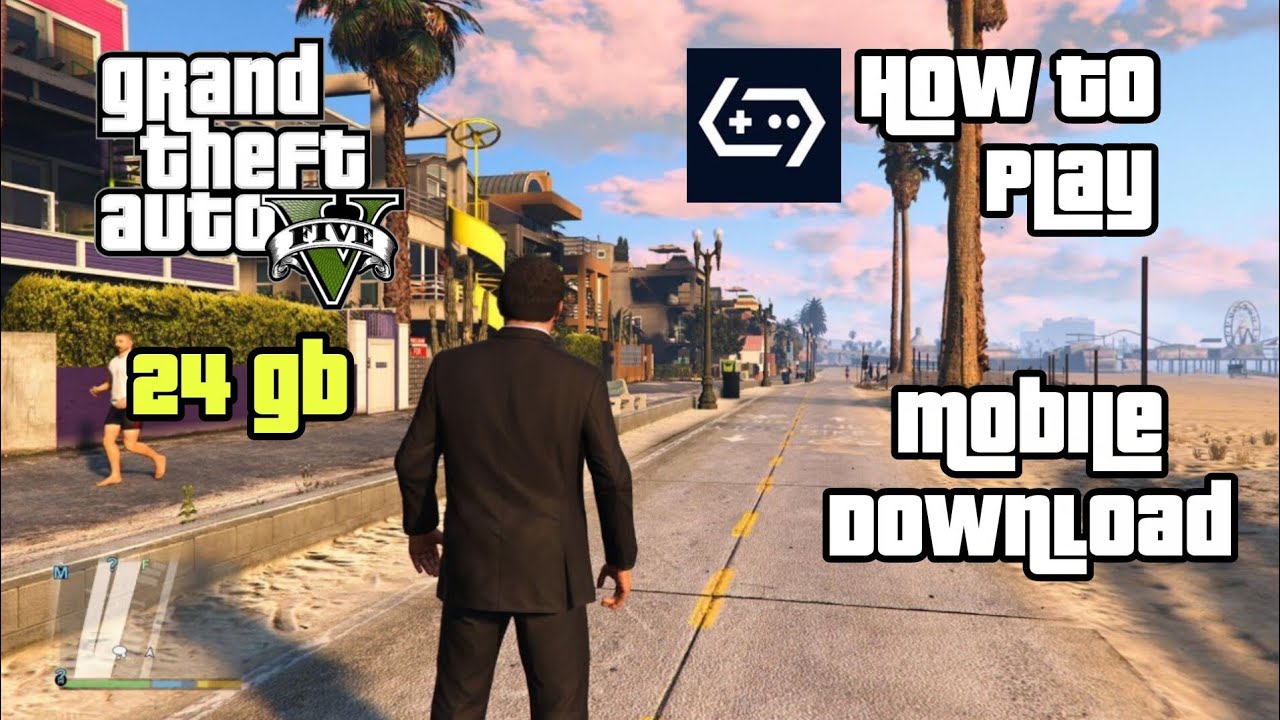 Download GTA 5 Lite on mobile 24 GB version Full GAME | Full Setup Guide | #gta5 #gamehub #viral 