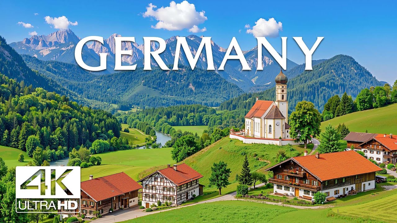 Germany 4K | Breathtaking Natural Wonders – Hidden Alps, German Countryside & Fairytale Villages