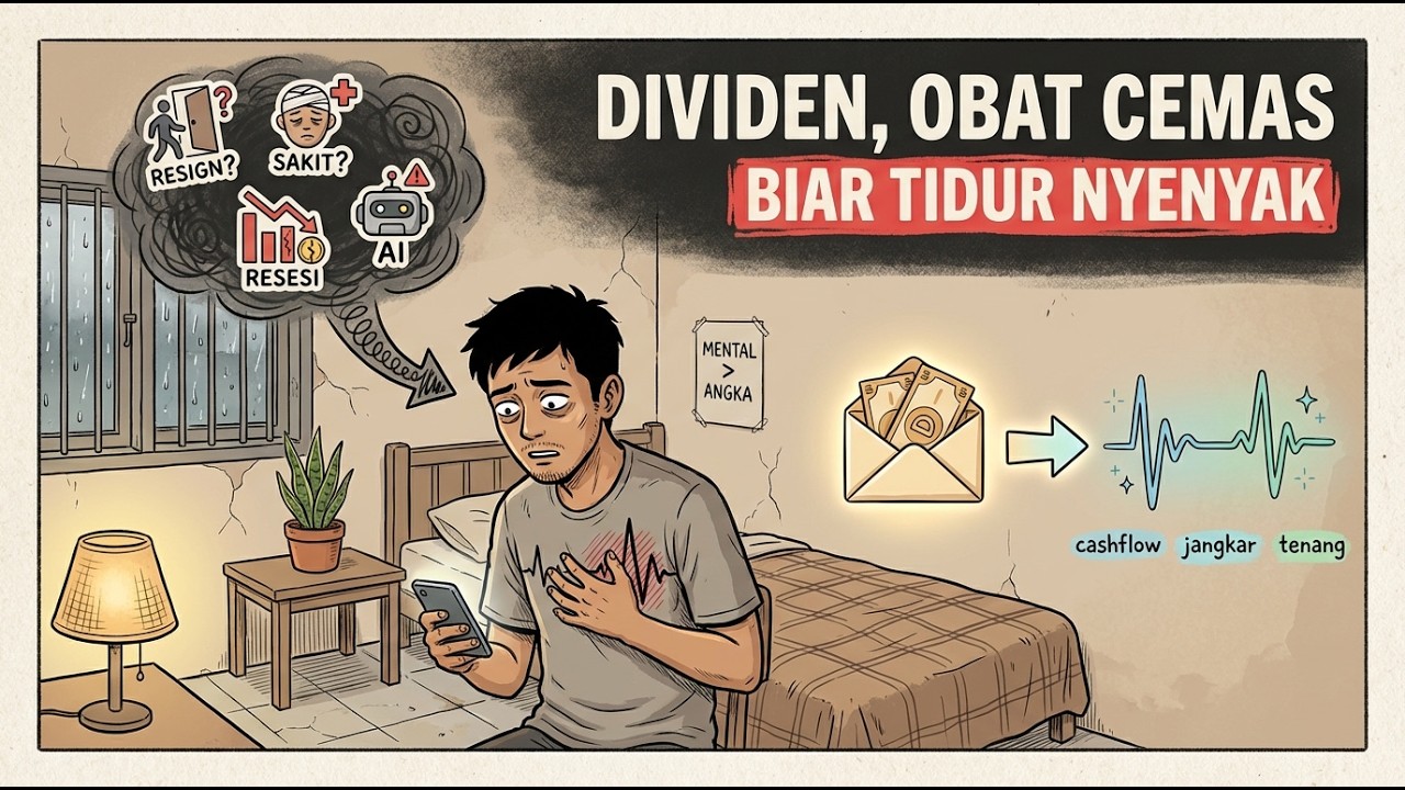 DIVIDEN INVESTING, CARA BERDAMAI DENGAN KETIDAKPASTIAN HIDUP, BANGUN JANGKAR KETENANGAN JIWA