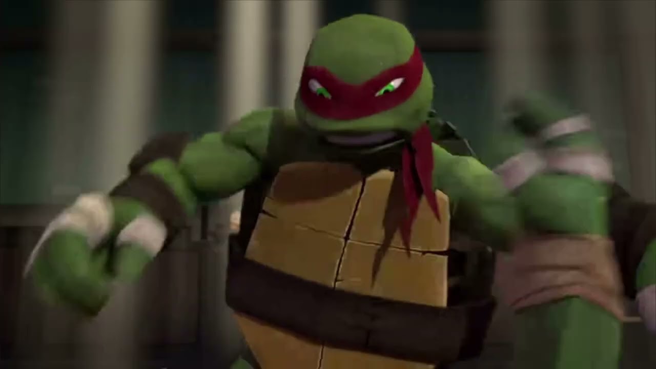 Fluttershy’s Reaction to Leo and Raph Fighting