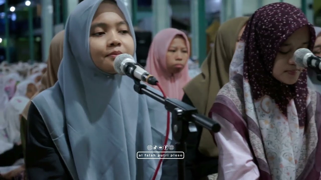 YAMSAHARNI - يا مسهرني || RUTINITAS JUM'AT PAGI NASYID AL FALAH PUTRI