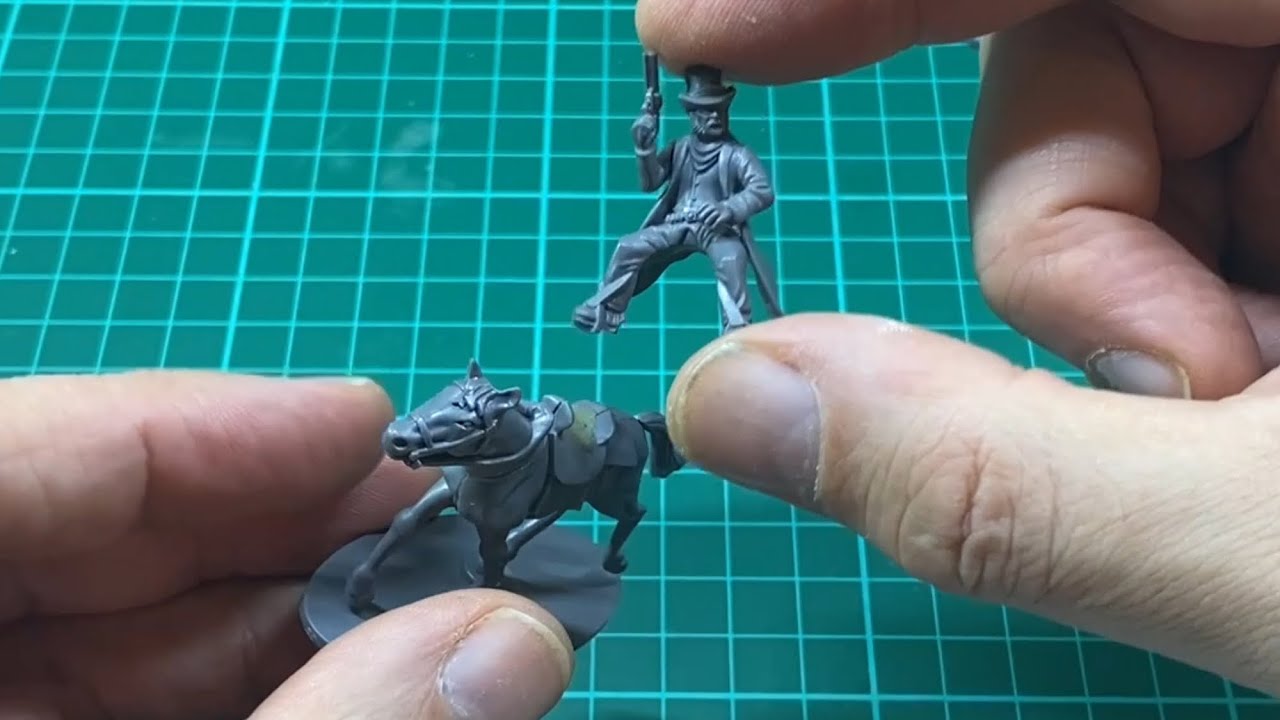 Magnetising a Dead Man’s Hand Mounted Gunfighter to create a horse with a detachable rider.