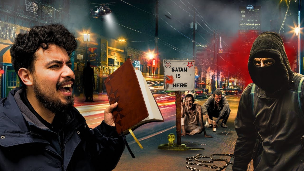Preaching the gospel in the most wicked city…‼️😳