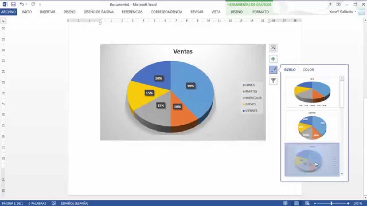 CÓMO CREAR GRÁFICOS ESTADÍSTICOS EN WORD