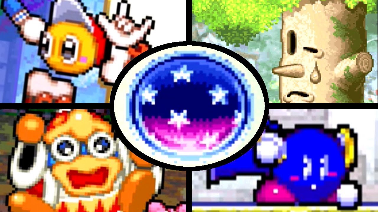 Kirby: Nightmare in Dream Land - All Bosses (No Damage) + Ending