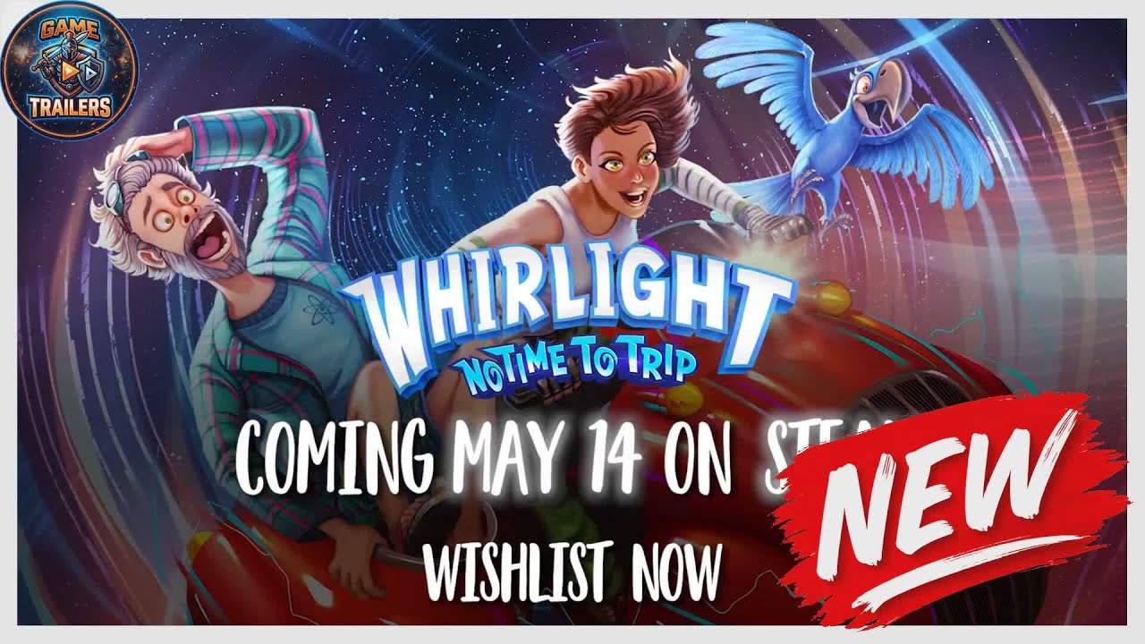 Whirlight - No Time To Trip | Release date Reveal Trailer