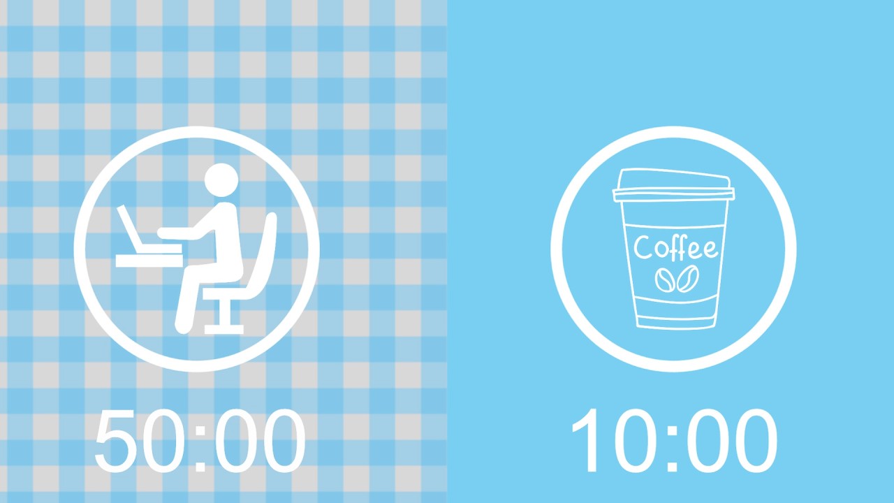 50/10 Pomodoro Timer with Brown Noise 🎧 6-Hour Study with Me for Deep Focus & ADHD ✨