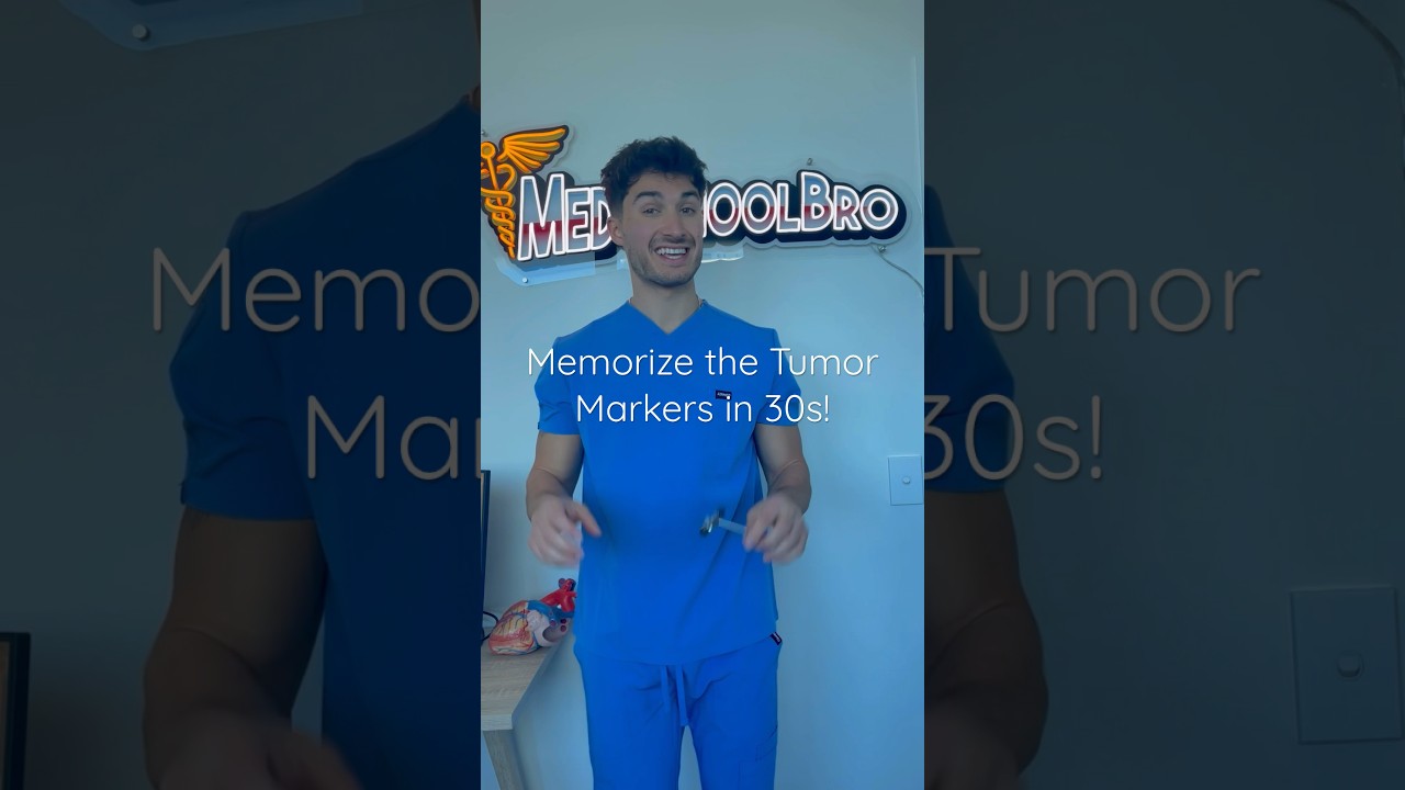 Запомните опухолевые маркеры в 30 лет!🌡️ #shorts #medstudent #medschool #medicalschool #usmle #med