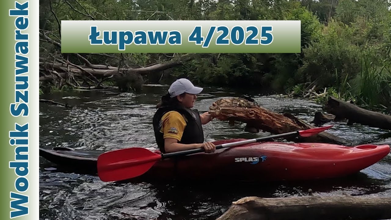 Wodnik Szuwarek odkrywa rzekę Łupawa na Kaszubach 4/2025! Spływ kajakowy Łupawa - Łebień.