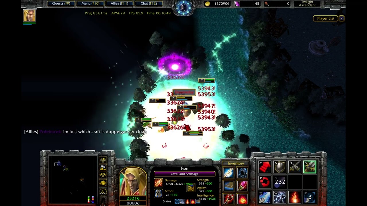 WC3 TEA - Best Learning Item is Cloak of Doppleganger