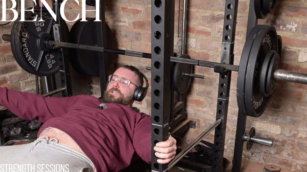 Strength Sessions Day 7|Messed Up on the Bench Press!