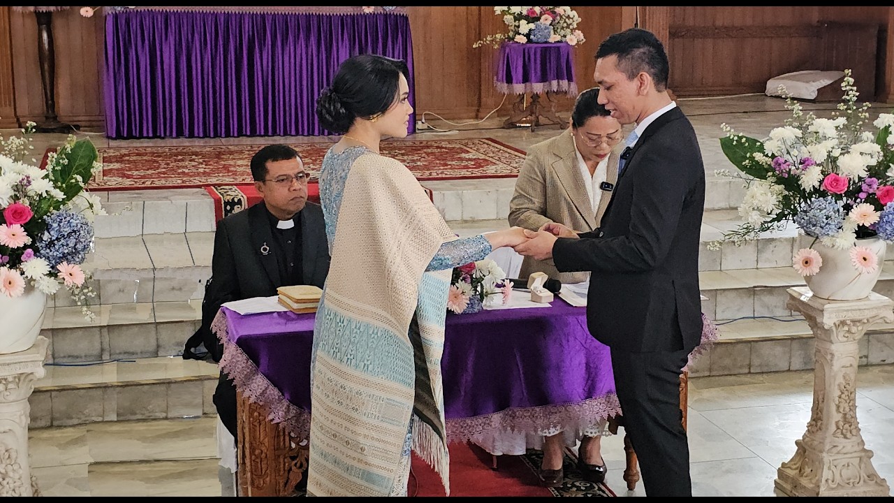 Partumpolan ( Ikat Janji Pernikahan ) Ian Ervan Simanungkalit Dan Rebecca Novityana br Siahaan
