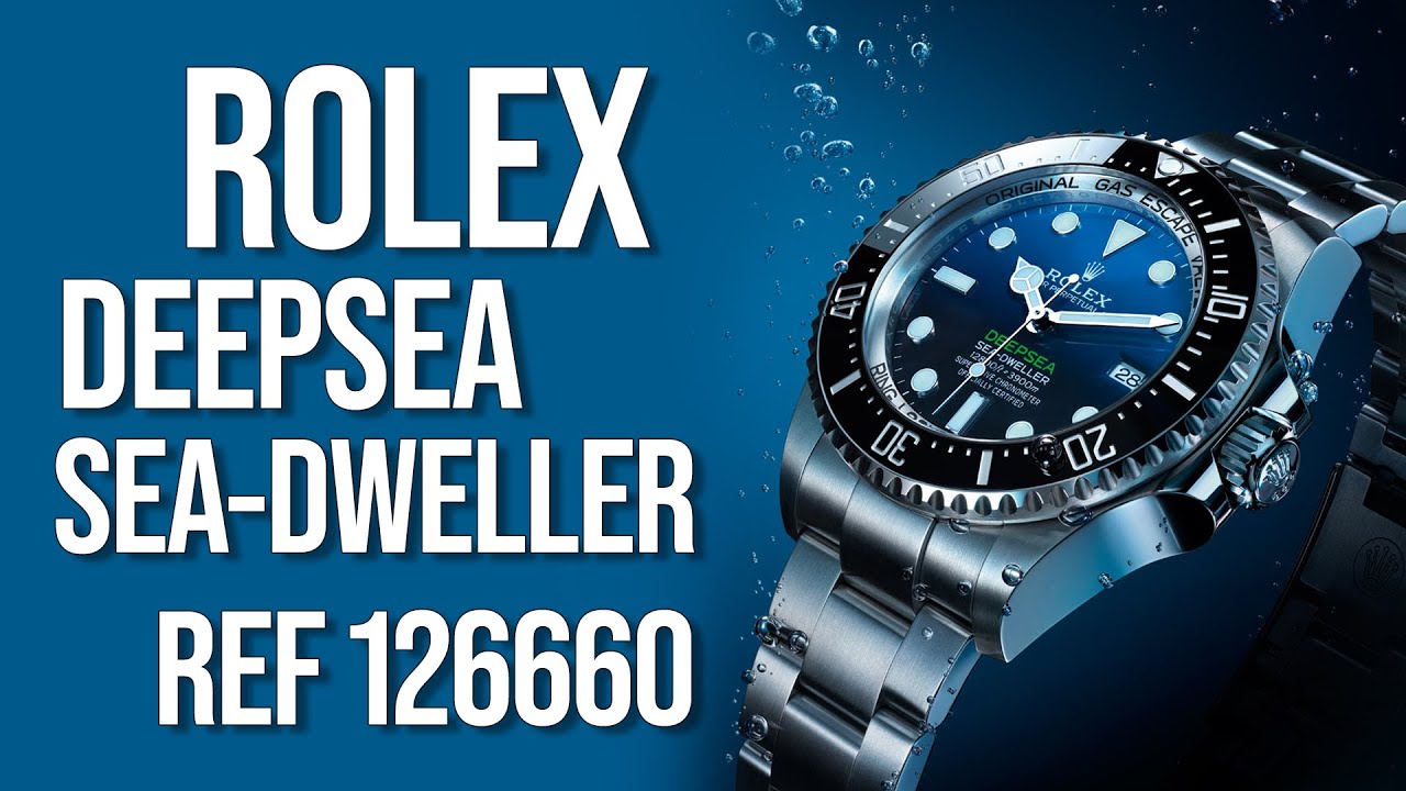 Rolex DeepSea Sea-Dweller 126660 James Cameron D-Blue