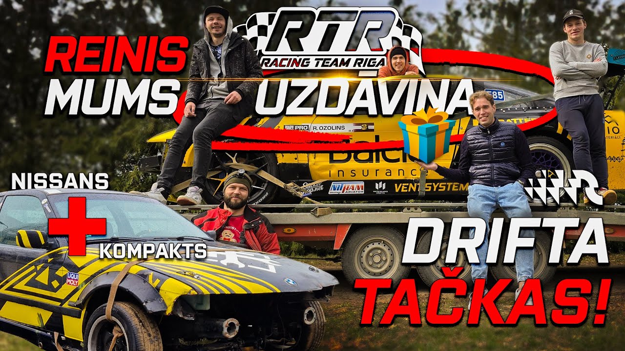 Reinis Gave Us His Drift Cars?! | RTRiga Sim to Real Drift S1E1 [ENG SUBS]