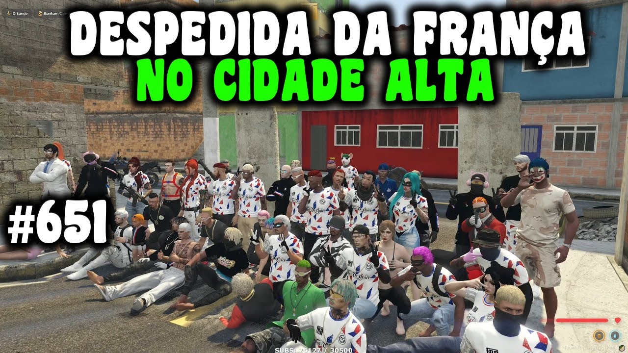 DESPEDIDA DA FRANÇA 4.0 DO CIDADE ALTA? FRANÇA SE DESPEDINDO DO CONNOR! EP 651