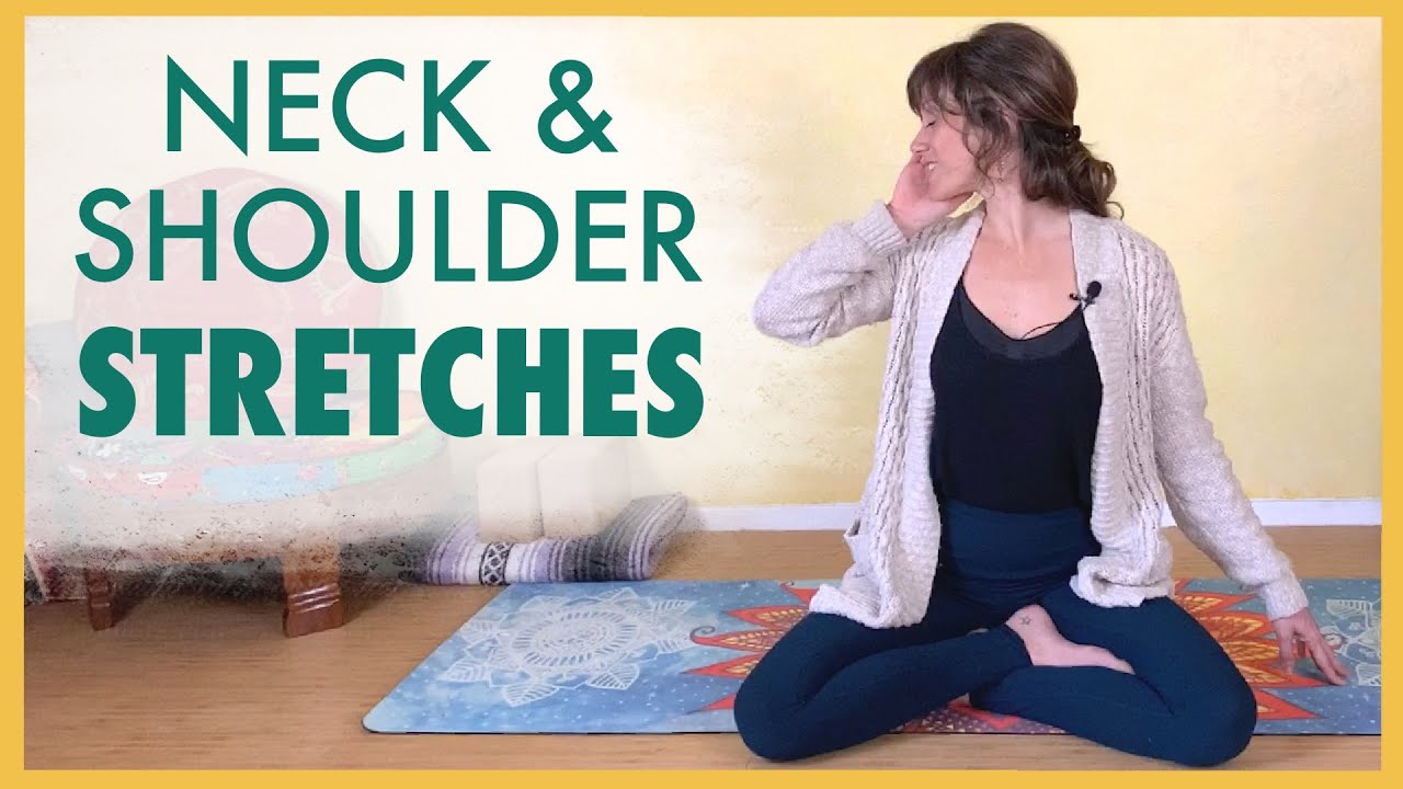 Neck and Shoulder Stretches for Chronic Stiffness | Relieve Tension and Stress with Jen Hilman
