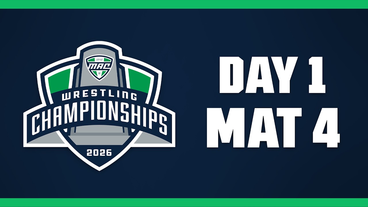 2026 MAC Wrestling Championships Mat 4 Day 1