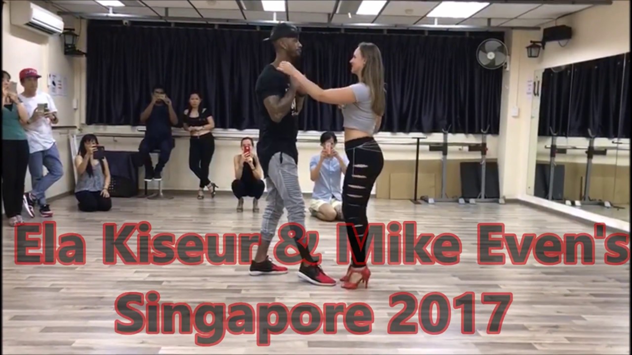 Ela Kiseur & Mike Even's// Urban Kiz Improvised Demo//Singapore 2017