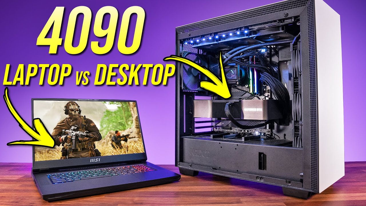 RTX 4090 Laptop vs Desktop - It’s not even close…