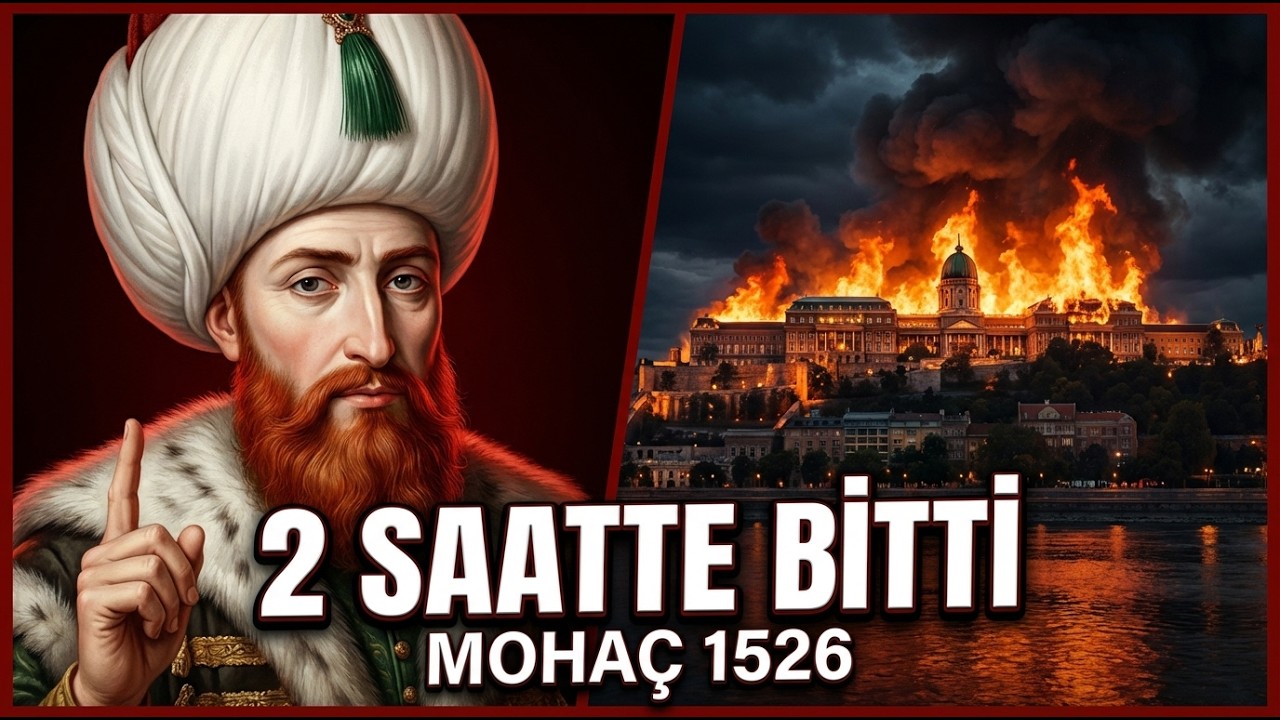 2 Saatte Çöken İmparatorluk: Kanuni'nin Avrupayı Titrettiği Savaş | Mohaç 1526