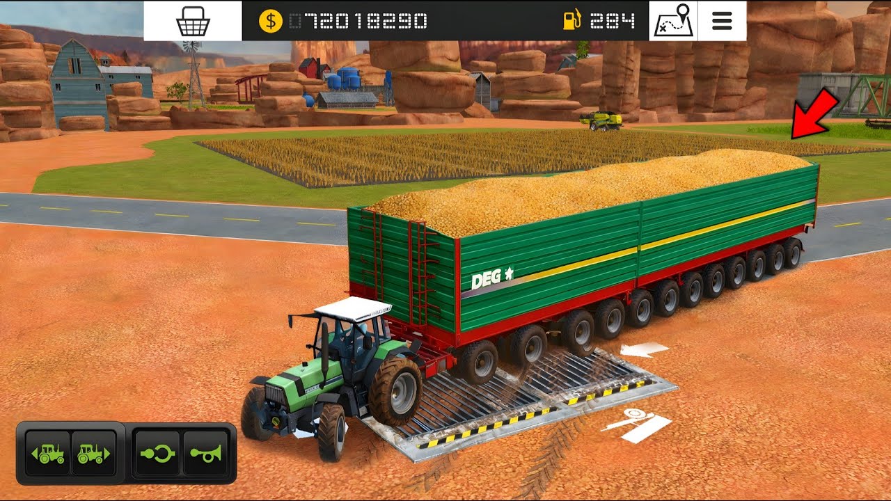 Fs 18 Selling Unlimited Wheat ! Fs18 Multiplayer - Harvest Wheat | Farming Simulator 18 | #fs18 
