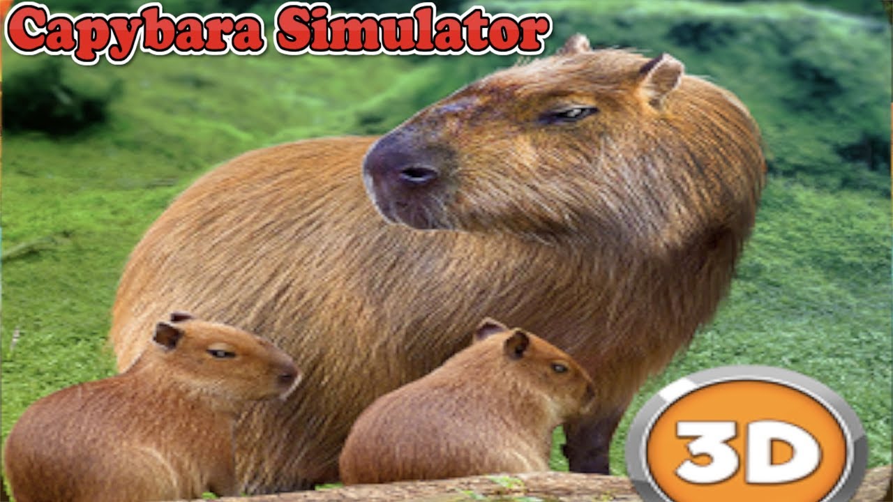👍🐀Capybara Simulator-Симулятор Водосвинки-Wild Animals Clan- Android
