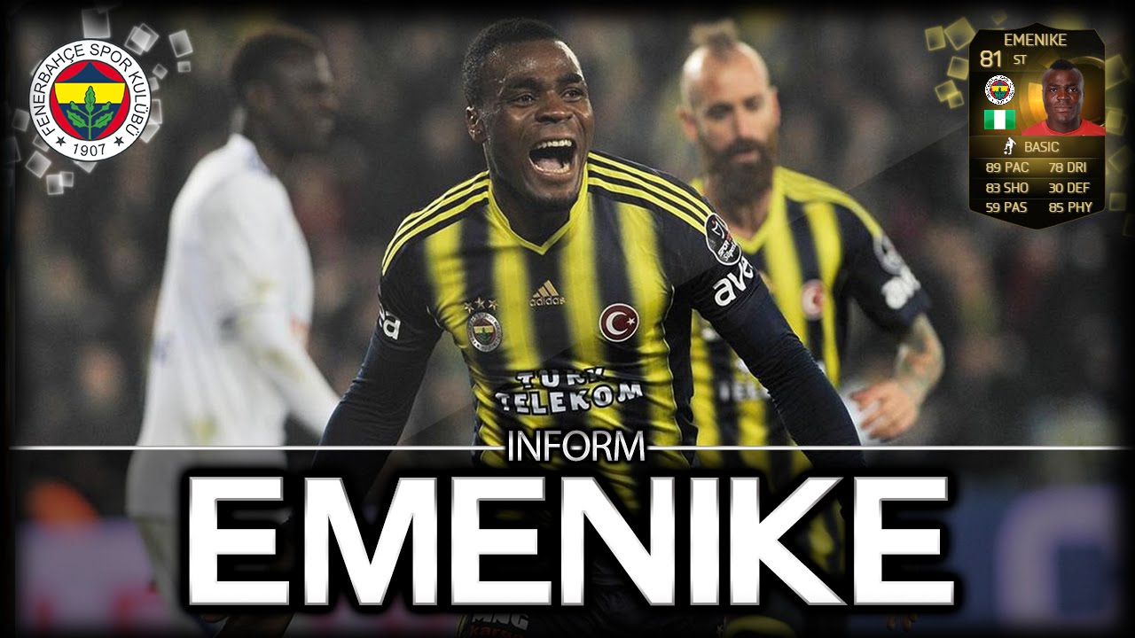 FIFA 15 UT - IF EMENIKE || FIFA 15 Ultimate Team 81 Inform Player Review + In Game Stats