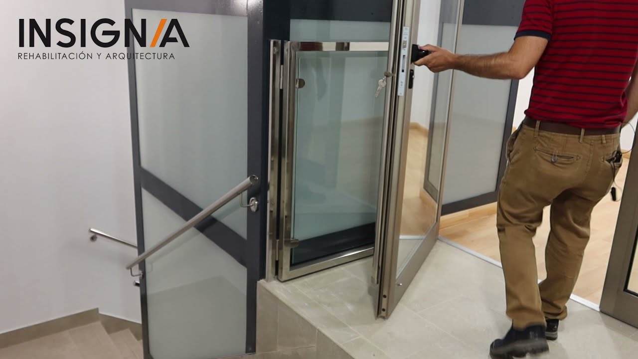 Obras de accesibilidad e instalación de ascensor a cota cero en Bilbao