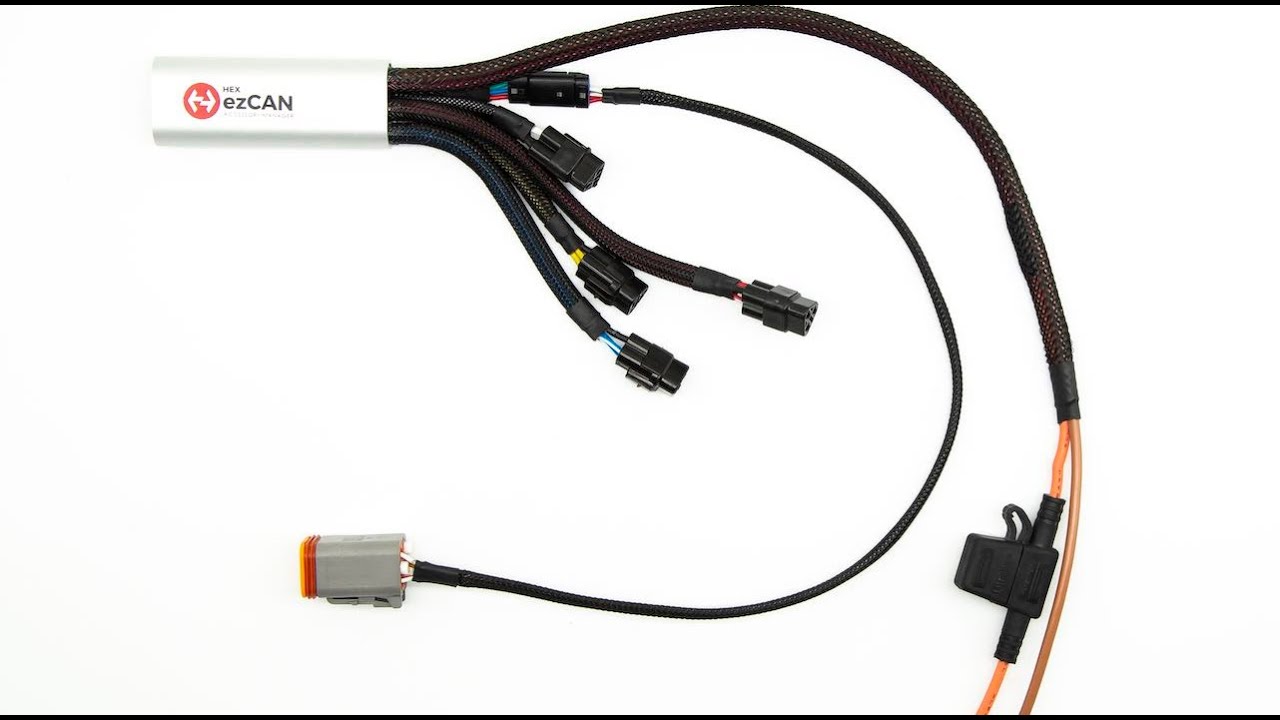Motorcycle Trailer Wiring Using the ezCAN Accessory Manager - Fits Harley & BMW motorcycles & trikes