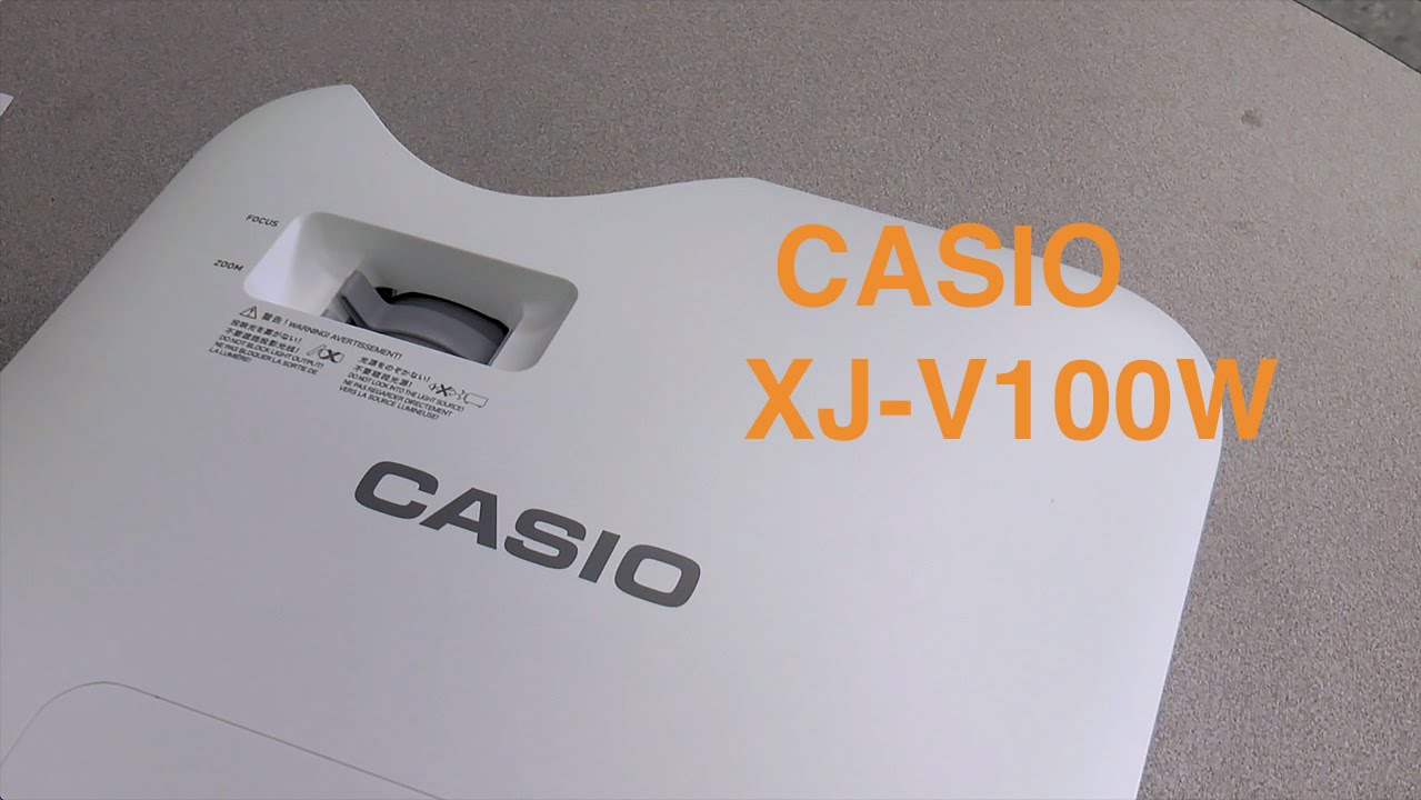 Casio XJ-V110W LED 3500-Lumen WXGA DLP Projector