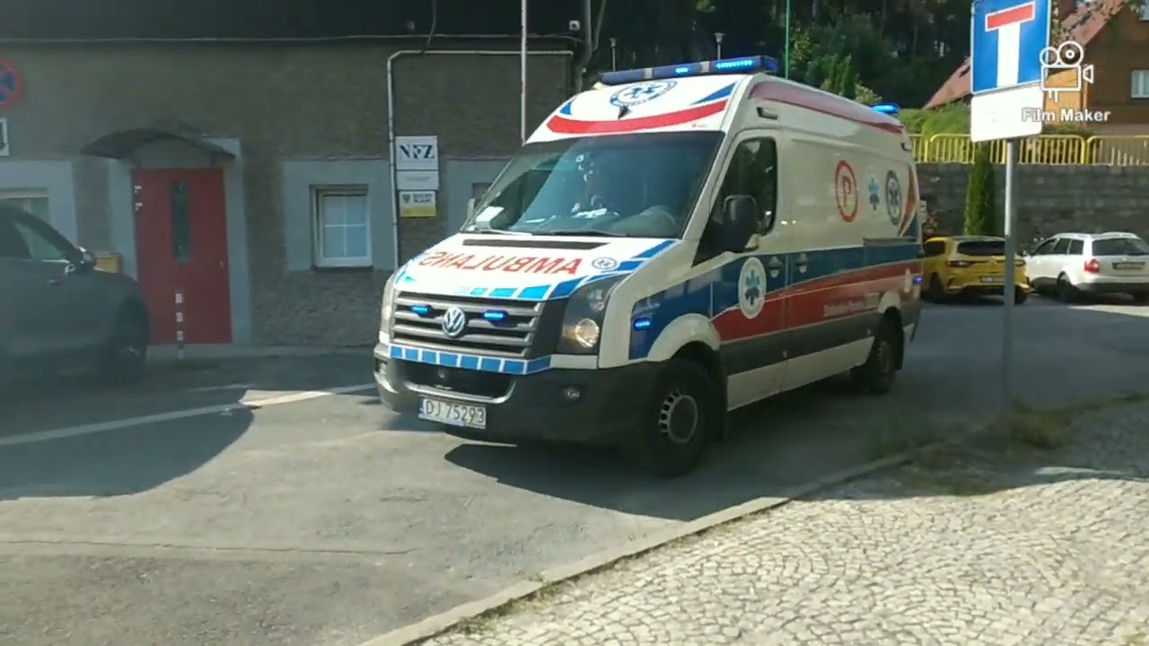 WYJAZDY,PRZEJAZDY ALARMOWE W SZKLARKIEJ PORĘBIE [HORN PRZEJAZD POLICJI] POZDRO DLA PANÓW POLICJANTÓW